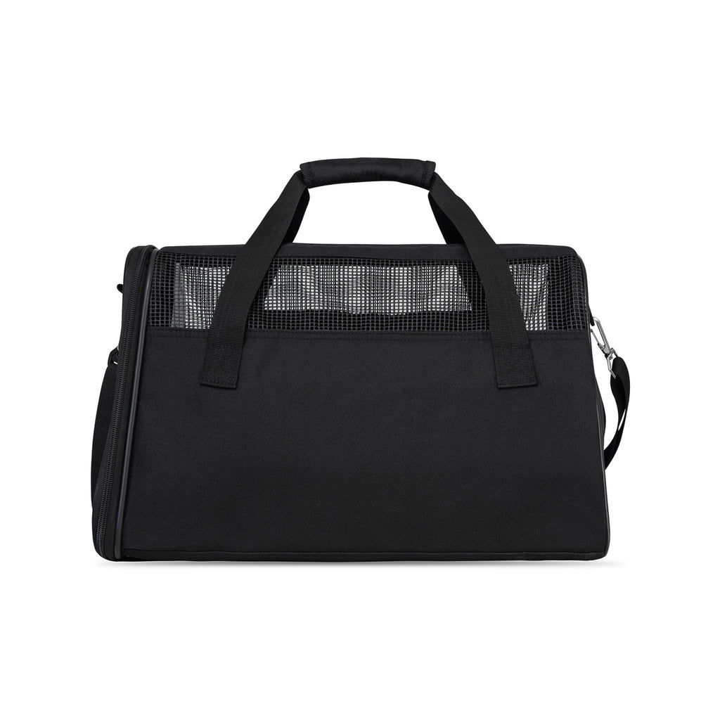 Buddy's Pet Carrier with Mesh Ventilation Transfer - Black - View 4
