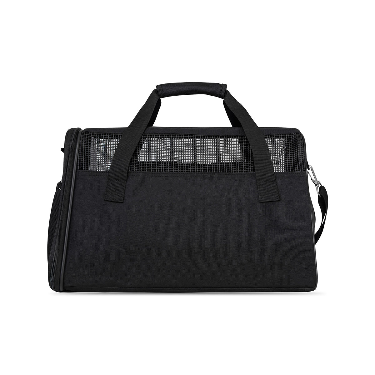 Buddy's Pet Carrier with Mesh Ventilation Transfer - Black - View 4
