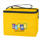 Budget Cooler Bag for 6 Cans - Yellow - Colorbrite