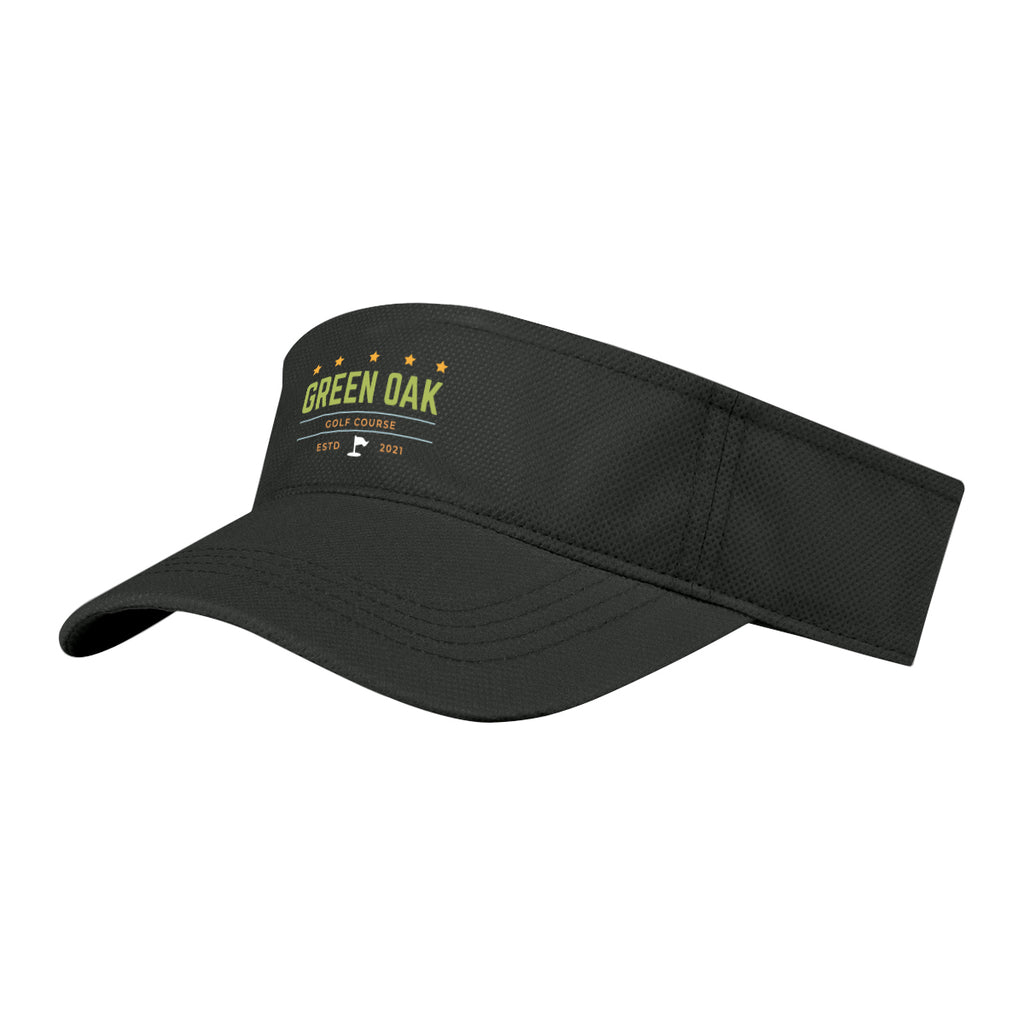 Budget Saver Visor, Non-Woven - Black - Colorbrite