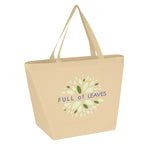 Budget Shopper Tote Bag, Non-Woven - Natural - Colorbrite