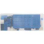 Building Brick Kit in a Carry Case, 90 Pieces - Multi-Colored - Back 2