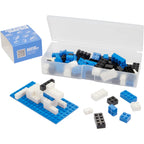 Building Brick Kit in a Carry Case, 90 Pieces - Multi-Colored - Detail 2
