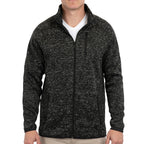 Burnside Sweater Knit Jacket for Men Transfer - Heather Black