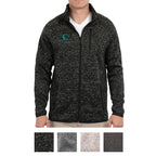 Burnside Sweater Knit Jacket for Men Transfer - Heather Black