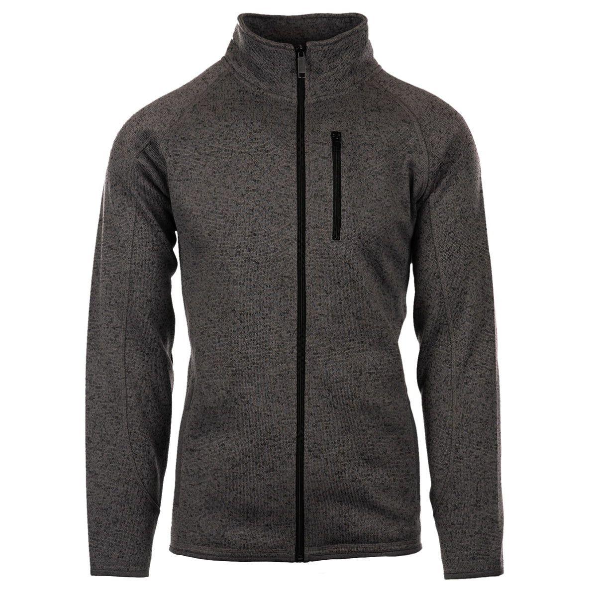 Burnside Sweater Knit Jacket for Men Transfer - Steel