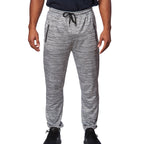 Burnside Tech Fleece Joggers, Performance Transfer - Heather Gray