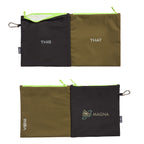 BYBBA Double Take Magnetic Zip Pouch - This/That - Colorbrite