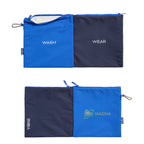 BYBBA Double Take Magnetic Zip Pouch - Wash/Wear - Colorbrite