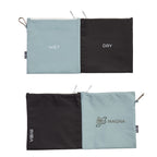 BYBBA Double Take Magnetic Zip Pouch - Wet/Dry - Colorbrite