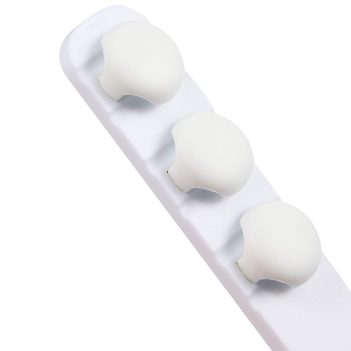 Cable Buddy Desk Cable Organizer for Six Cables - White - Detail 2