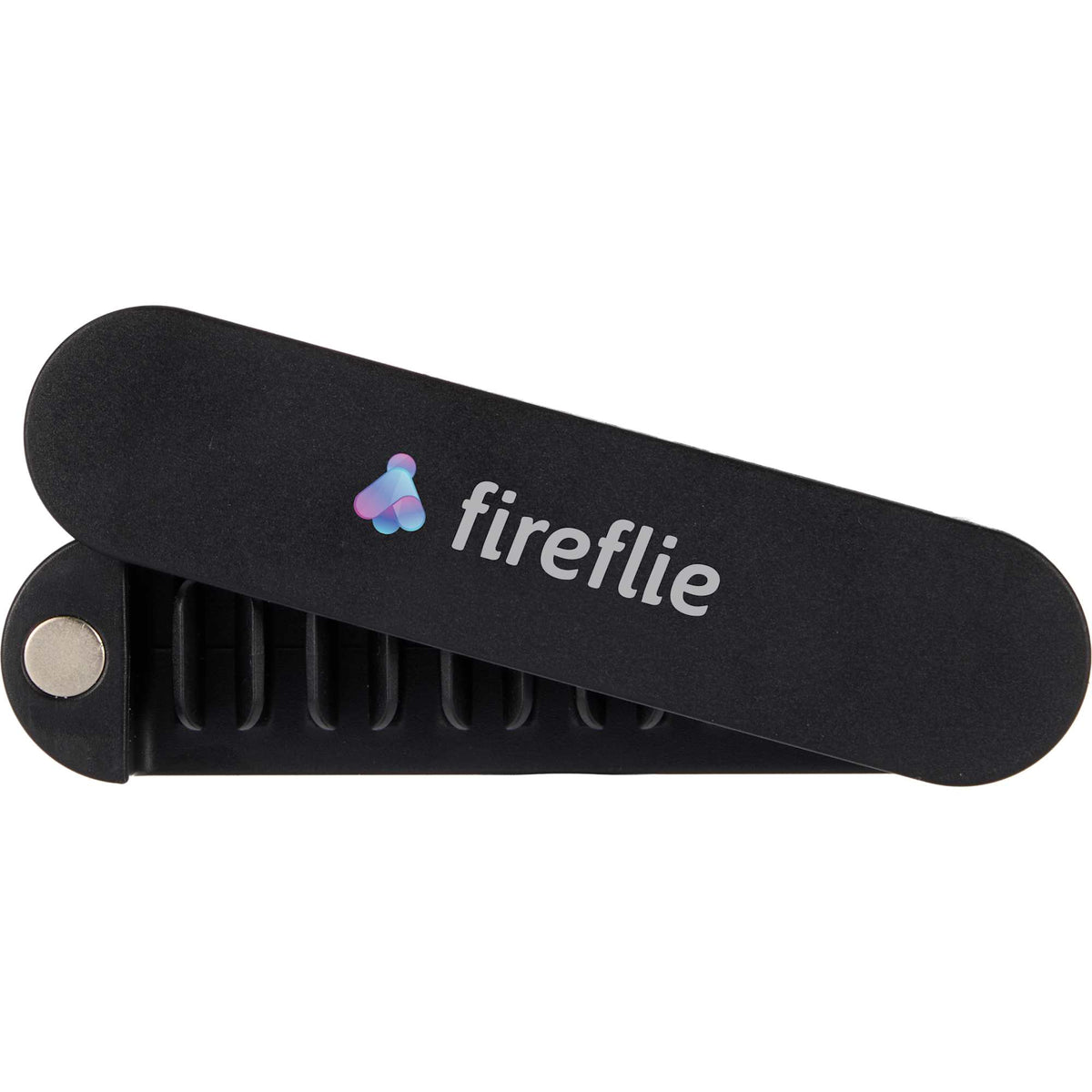 Cable Catch Magnetic Cable Organizer Full Color - Black - Front 2