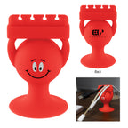 Cable Guy Holder for Phone and Cables - Red - Pad Print