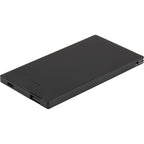Cable Keeper Slim Power Bank with Built-In USB-C Cable, 4,000 mAh Full Color - Black - Right Angle 3