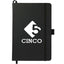 Cactus Leather Bound Journal, 5.5 x 8.5 Inches - Black - Front
