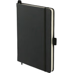 Cactus Leather Bound Journal, 5.5 x 8.5 Inches - Black - Left Angle 2