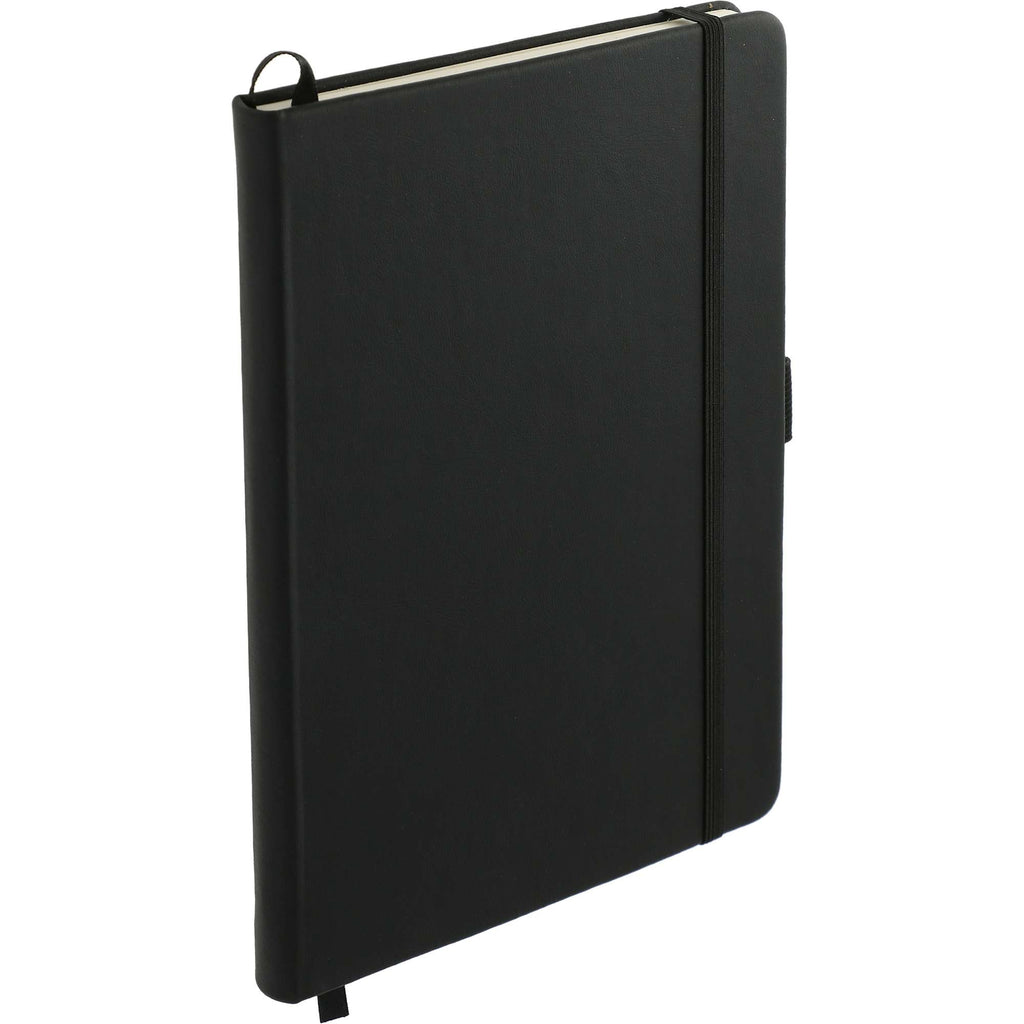 Cactus Leather Bound Journal, 5.5 x 8.5 Inches - Black - Right Angle 2