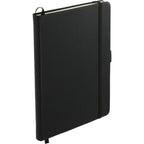 Cactus Leather Bound Journal, 5.5 x 8.5 Inches - Black - Right Angle 2