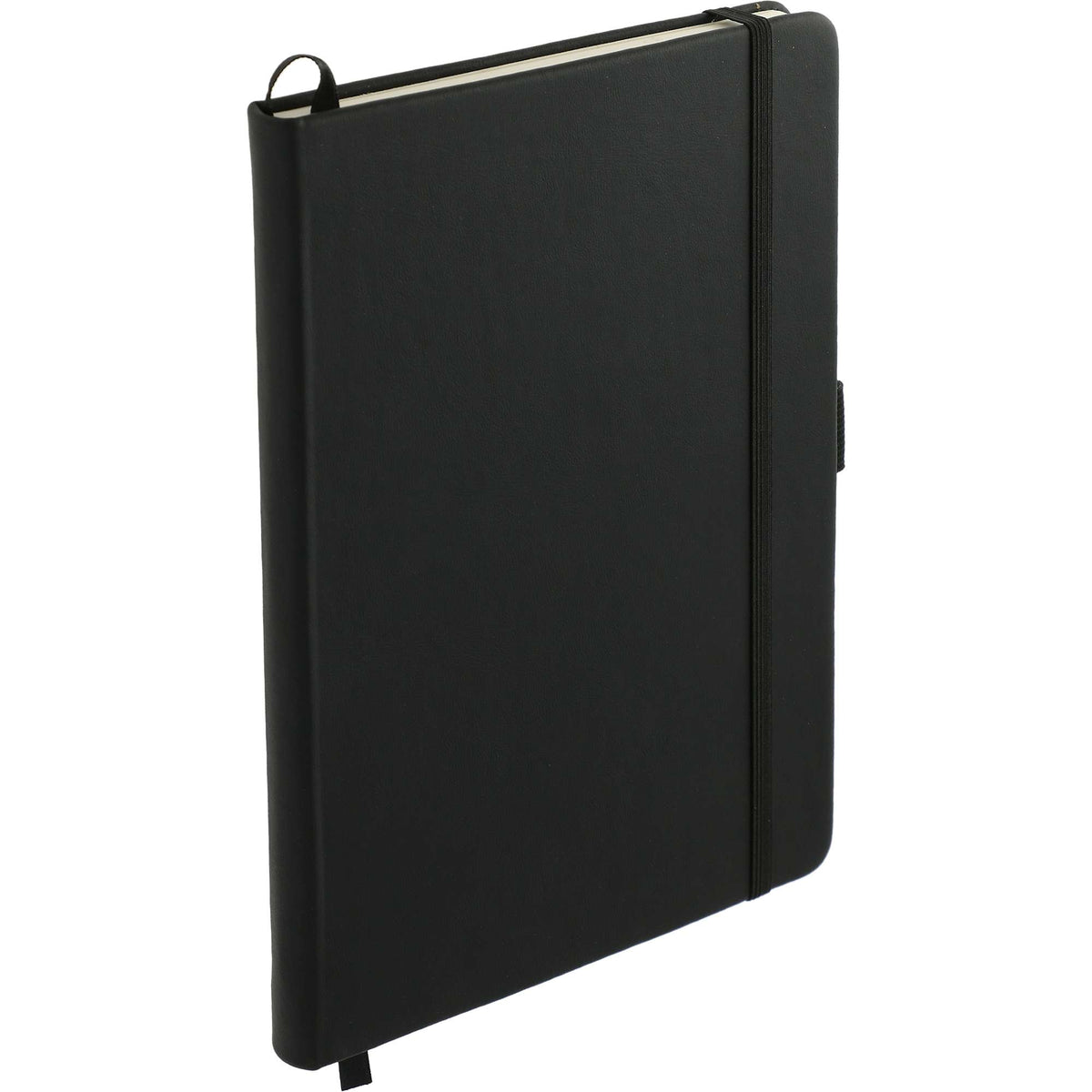 Cactus Leather Bound Journal, 5.5 x 8.5 Inches - Black - Right Angle 2