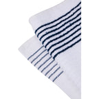 Caddy Golf Towel with Side Stripes, 22 x 44 Inches - Navy - Detail