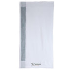 Caddy Golf Towel with Side Stripes, 22 x 44 Inches Transfer - Hunter Green - Front