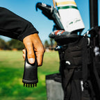 Caddy Splash Pro Water Brush for Golf Clubs - Black - Front Lifestyle 3