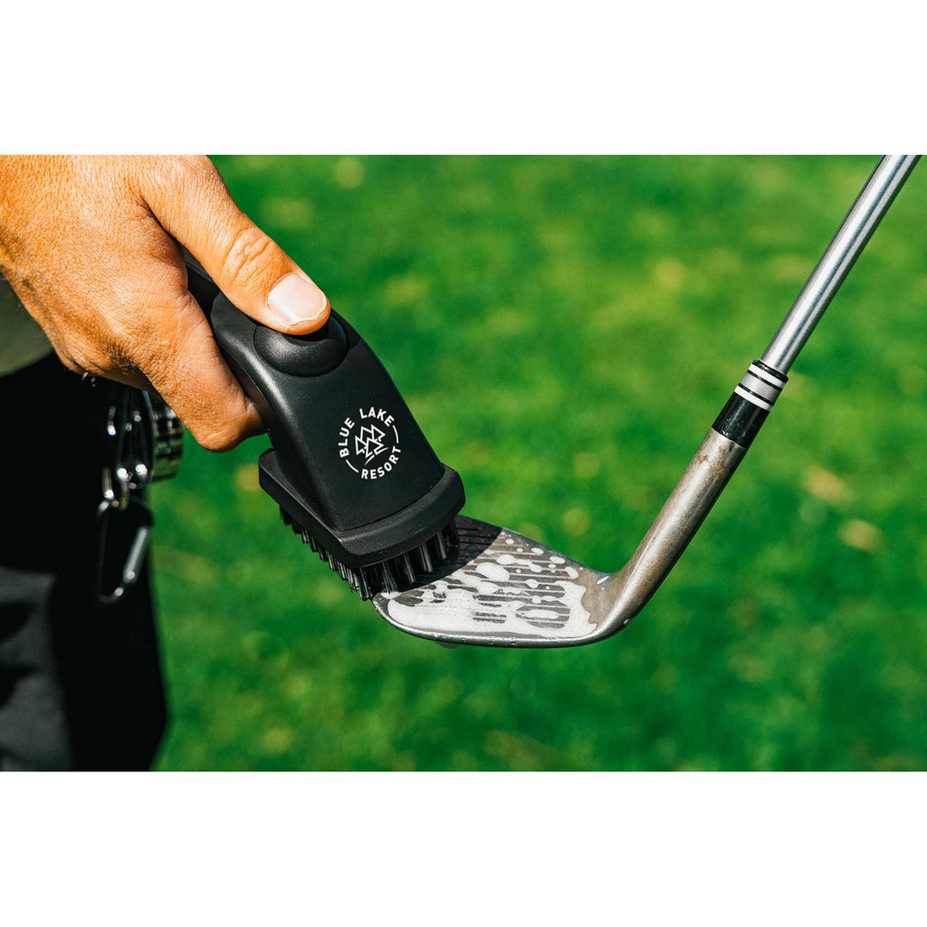 Caddy Splash Pro Water Brush for Golf Clubs - Black - Front Lifestyle 5