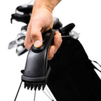 Caddy Splash Pro Water Brush for Golf Clubs - Black - Front Lifestyle