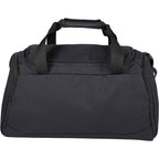 Cadence Duffel Bag with Shoe Compartment, 19.5 Inches Embroidery - Black - Back