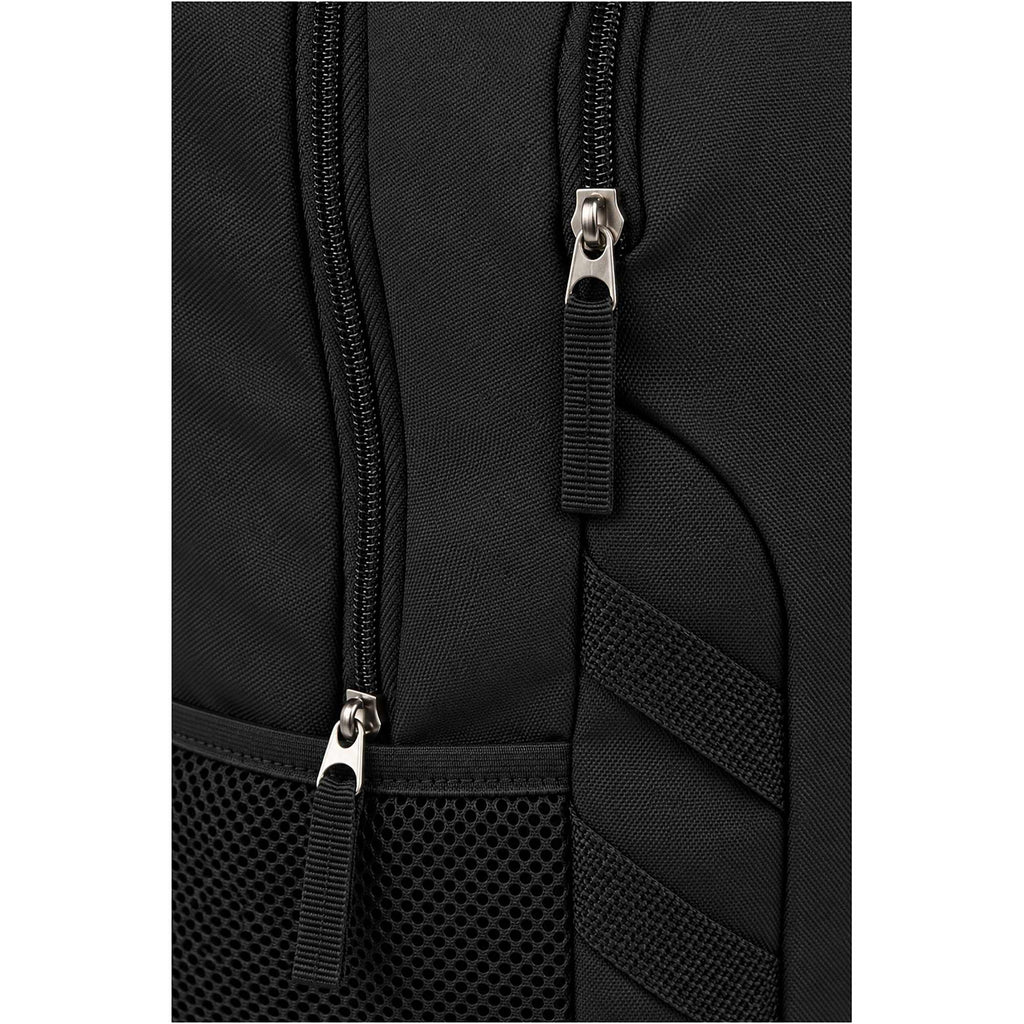 Cadence Laptop Backpack in Recycled Polyester, 15 Inch Transfer - Black - Detail 2