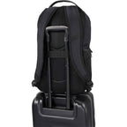 Cadence Laptop Backpack in Recycled Polyester, 15 Inch Transfer - Black - Detail 4