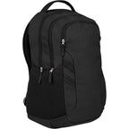 Cadence Laptop Backpack in Recycled Polyester, 15 Inch Transfer - Black - Right Angle