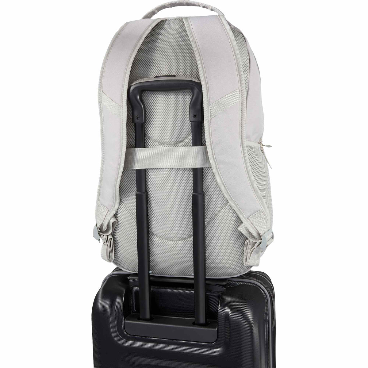 Cadence Laptop Backpack in Recycled Polyester, 15 Inch Transfer - Gray - Detail 4