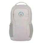 Cadence Laptop Backpack in Recycled Polyester, 15 Inch Transfer - Gray - Front
