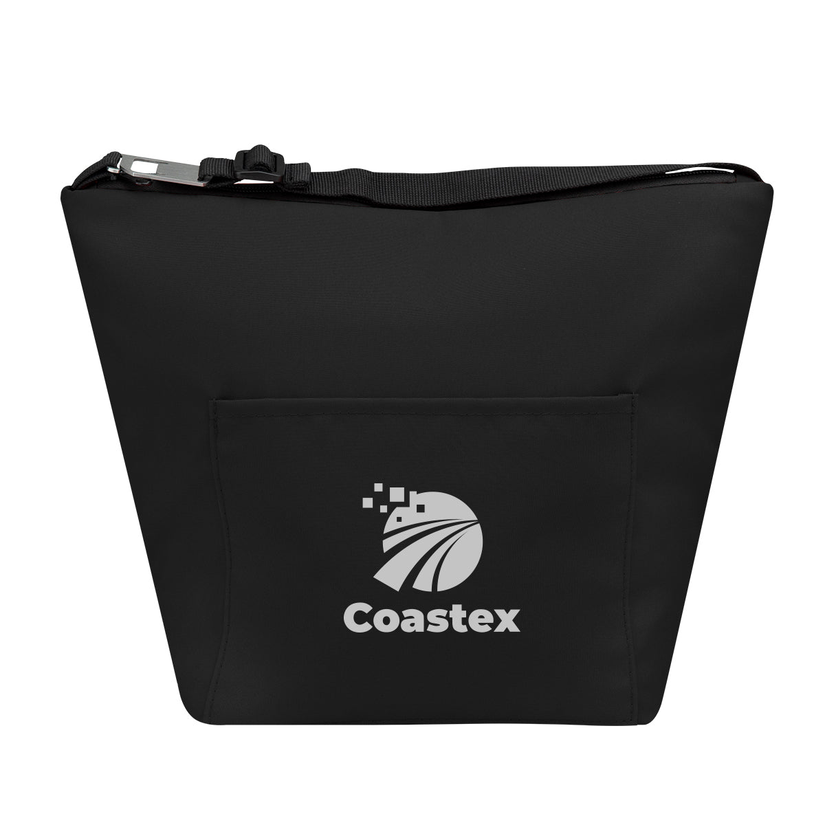 Cady Cooler Tote Bag for Six Bottles - Black - Silk Screen