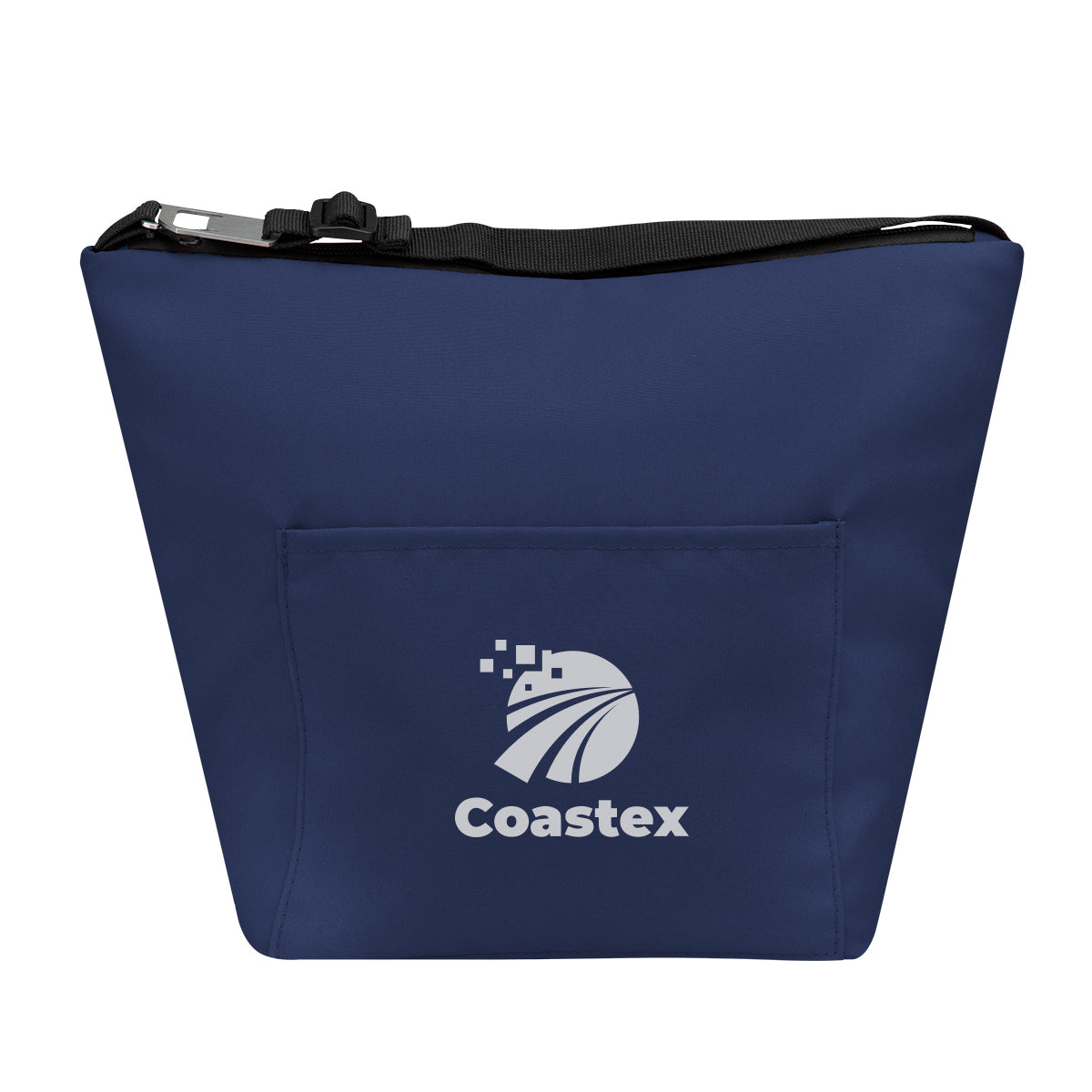 Cady Cooler Tote Bag for Six Bottles - Navy - Silk Screen