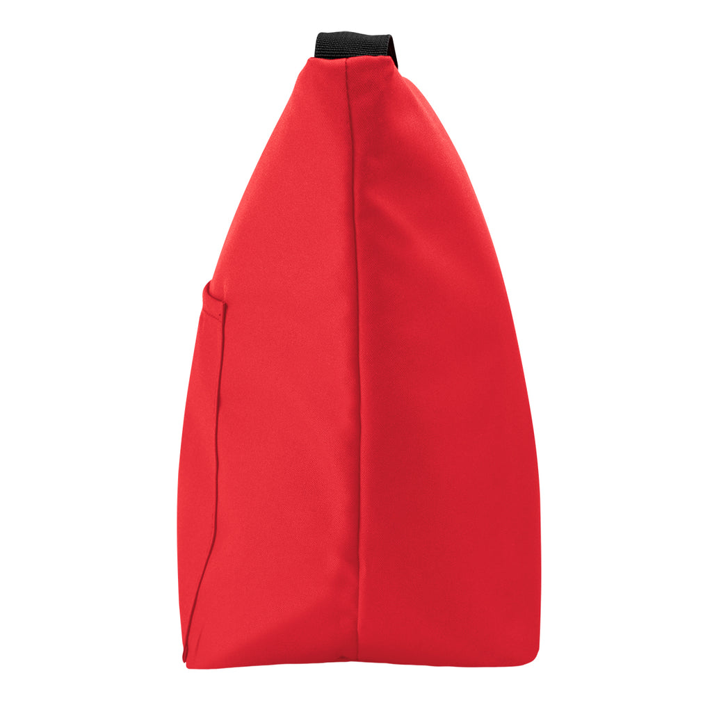 Cady Cooler Tote Bag for Six Bottles - Red - Side