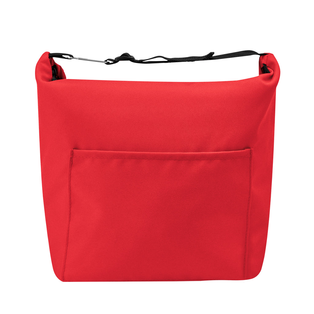 Cady Cooler Tote Bag for Six Bottles - Red - Strap