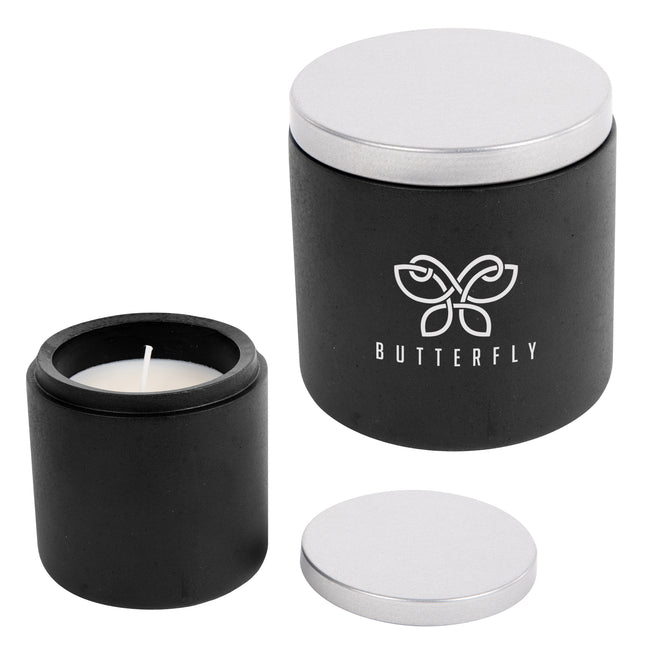 Cali Candle in Clay Cement