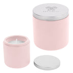 Cali Candle in Clay Cement - Pink - Laser Engraving