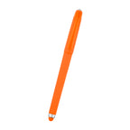 Callahan Gel Stylus Pen in Recycled ABS - Orange - Front