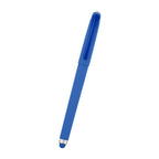 Callahan Gel Stylus Pen in Recycled ABS - Royal Blue - Front