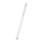 Callahan Gel Stylus Pen in Recycled ABS - White - Front
