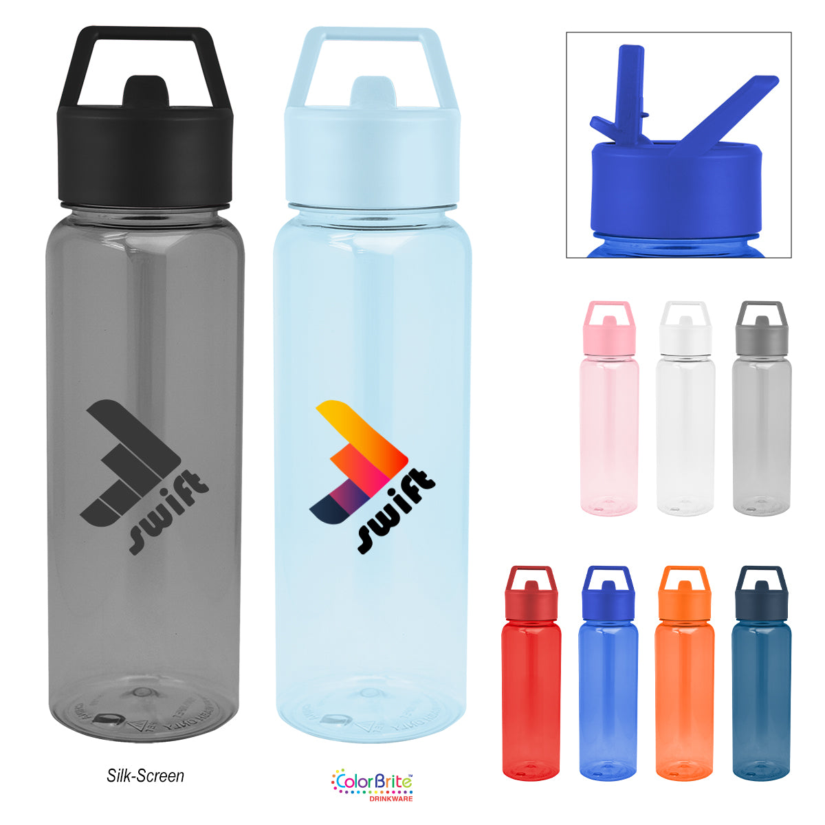Cambria Bottle in Recycled PET, 32 oz