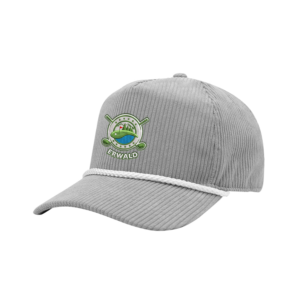 Camden Corduroy Rope Cap in Recycled PET - Embroidery