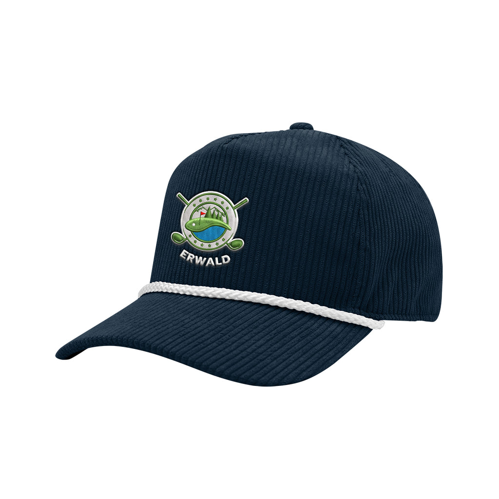 Camden Corduroy Rope Cap in Recycled PET - Embroidery
