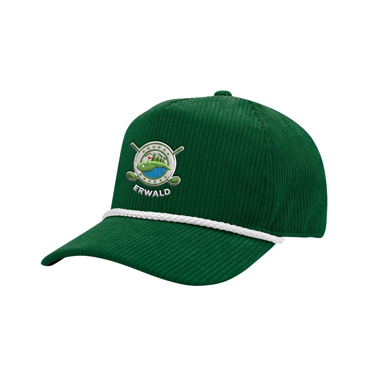 Camden Corduroy Rope Cap in Recycled PET - Embroidery