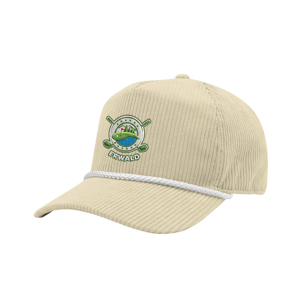 Camden Corduroy Rope Cap in Recycled PET - Embroidery