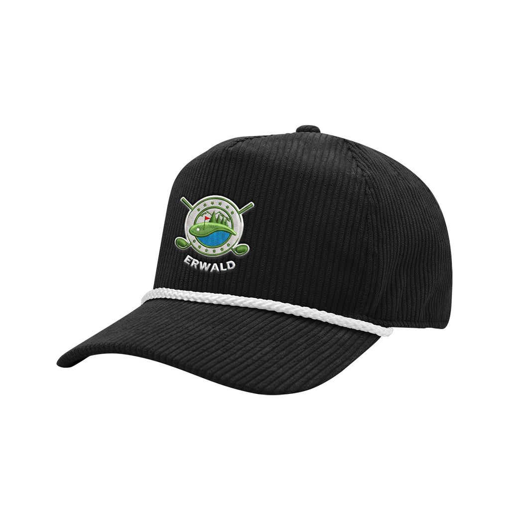 Camden Corduroy Rope Cap in Recycled PET - Embroidery