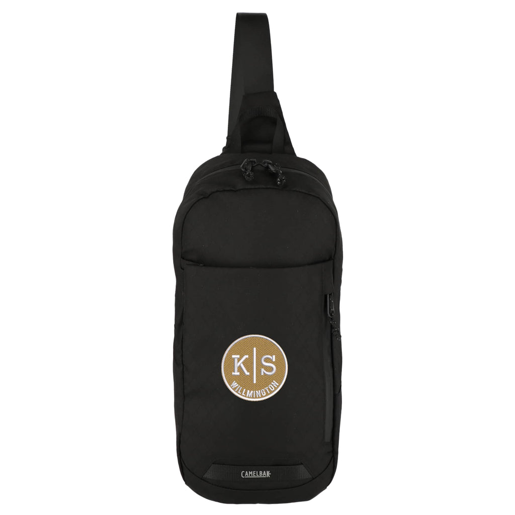 CamelBak Arete Light Sling with Insulated Bottle Pocket Embroidery - Black - Front 2